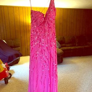 Full Length Pink Dress - one of a kind!